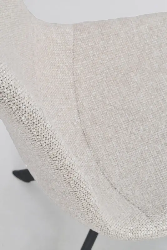 Rowico Dunmore ruokatuoli pyörivä, vaaleabeige - Image 9