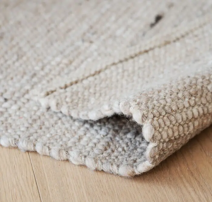 Rowico Donegal-villamatto vaaleabeige, eri kokoja