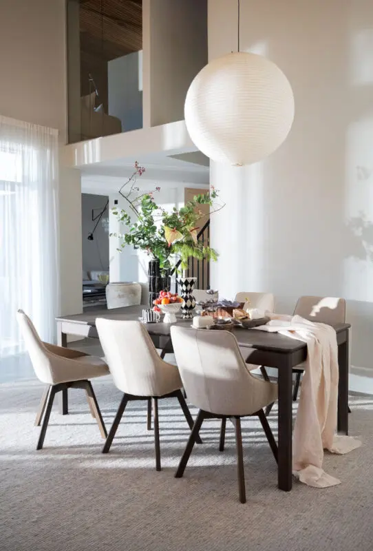 Rowico Gardner ruokapöytä 95x200cm, ruskea - Image 3