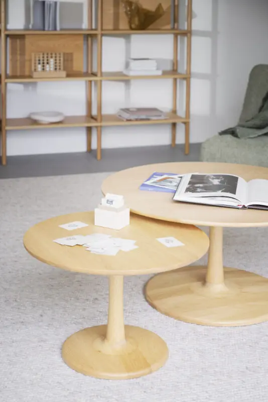 Rowico Hobart sohvapöytä Ø60cm, tammi - Image 4