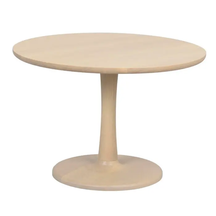 Rowico Hobart sohvapöytä Ø60cm, valkopestytammi
