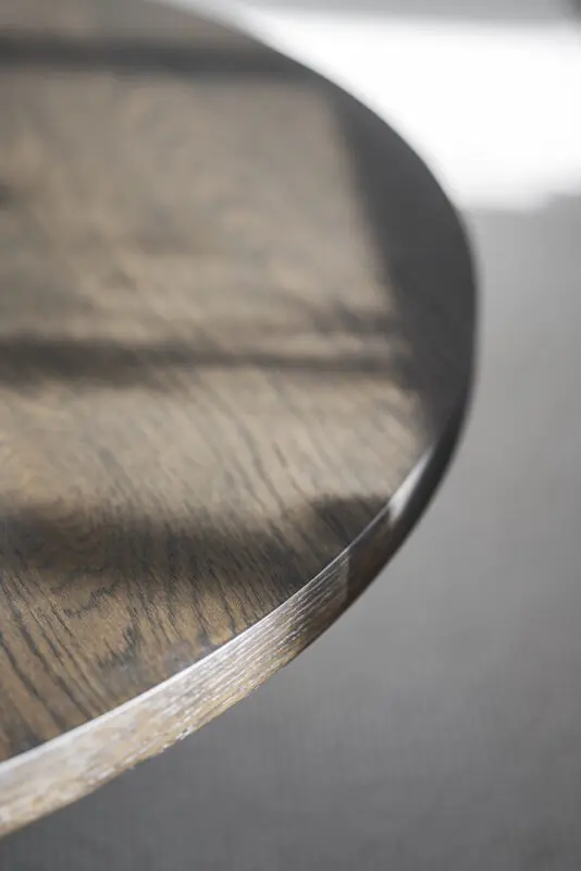 Rowico Boxford sohvapöytä pyöreä 110cm, ruskea - Image 6