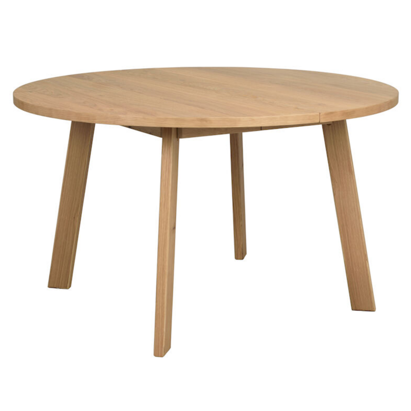 Rowico Glenside jatkettava pyöreä pöytä Ø130cm, tammi