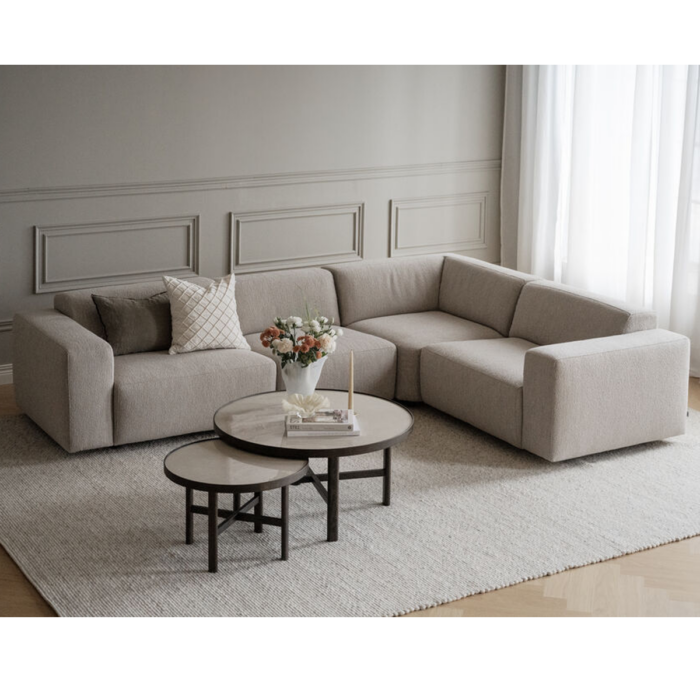 Rowico Willard-kulmasohva 297x219cm, useita värejä