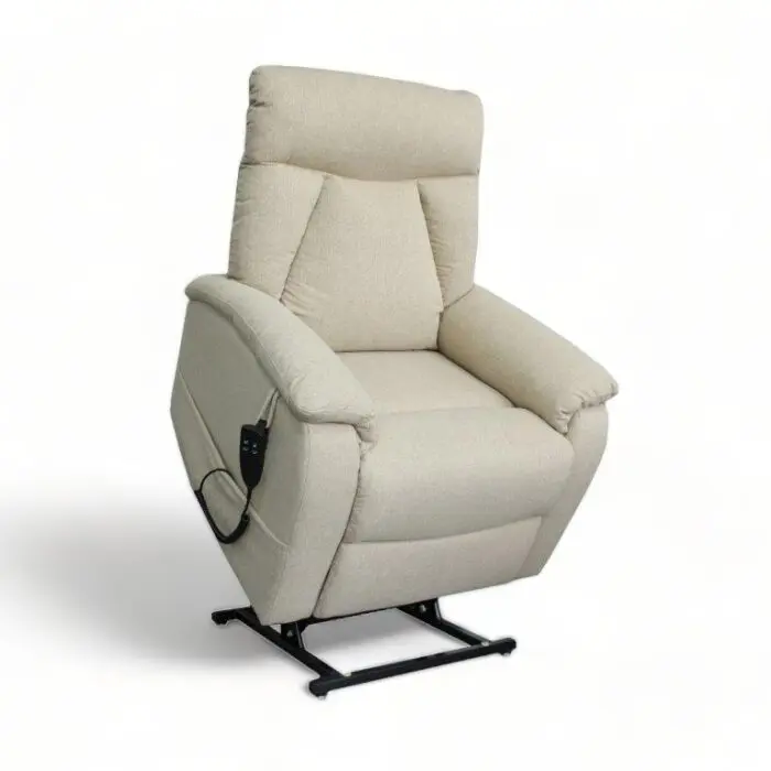 Sampo nostoavusteinen mekanismituoli beige kangas