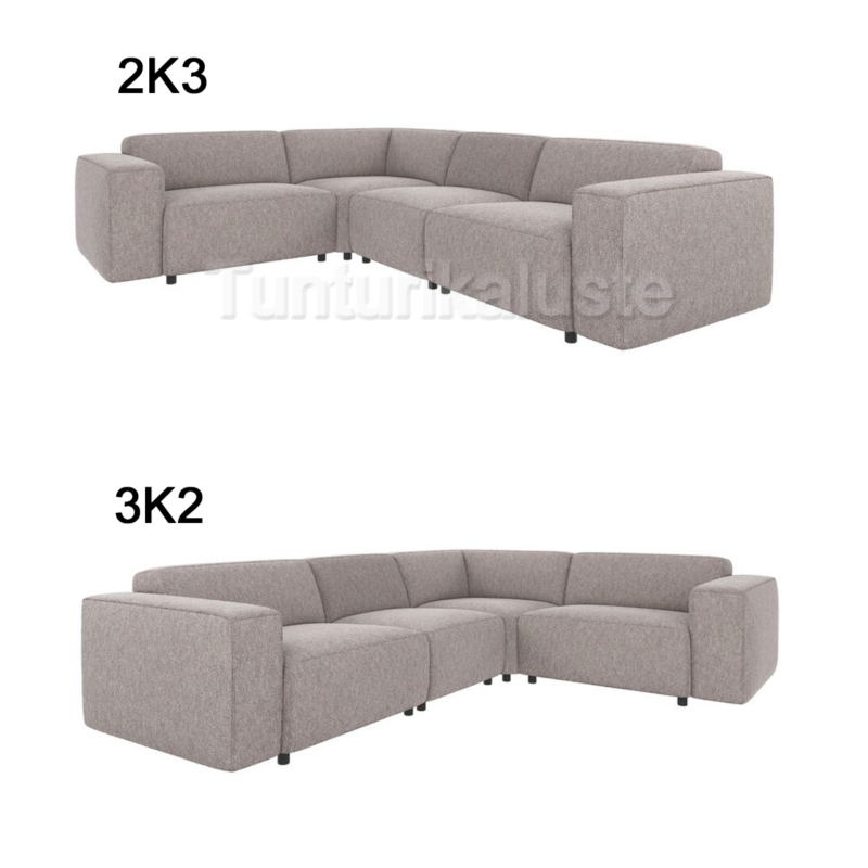 Rowico Willard-kulmasohva 297x219cm, useita värejä - Image 13