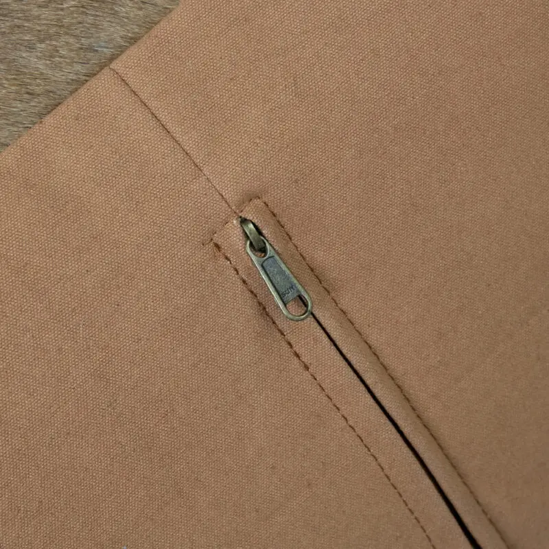 Rahi sarvet kuutio lehmännahka ruskea - Image 3