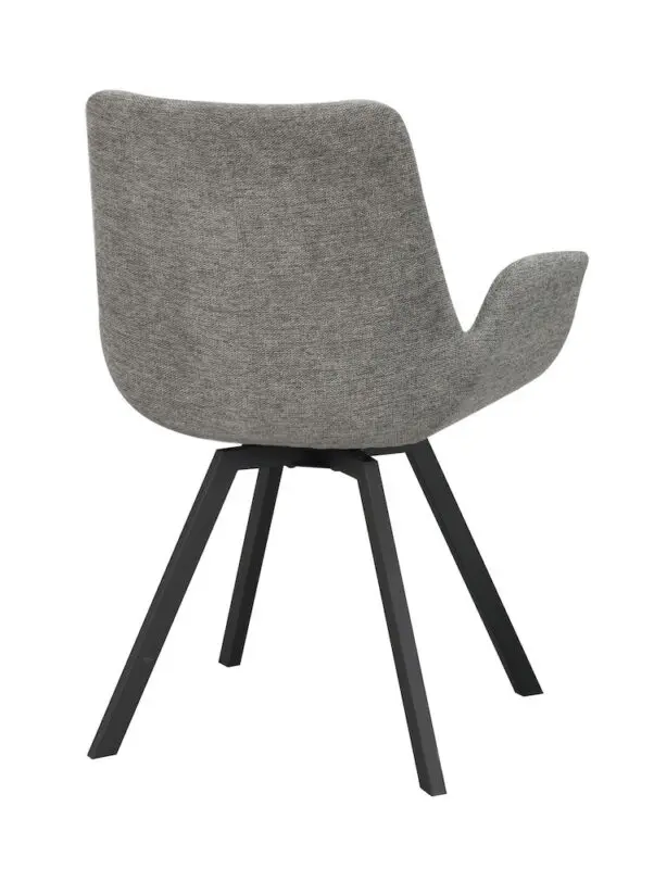 Rowico Norwell käsinojatuoli, harmaa - Image 5