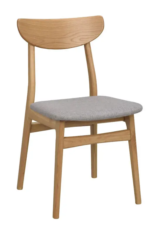 Rowico Rodham ruokailutuoli, tammi/ vaaleanharmaa - Image 3