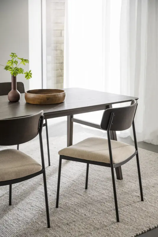 Rowico Maymont ruokailutuoli, ruskea - Image 2