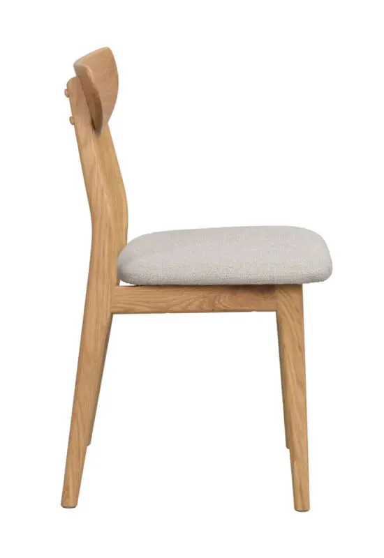 Rowico Rodham ruokailutuoli, tammi/ harmaabeige - Image 5