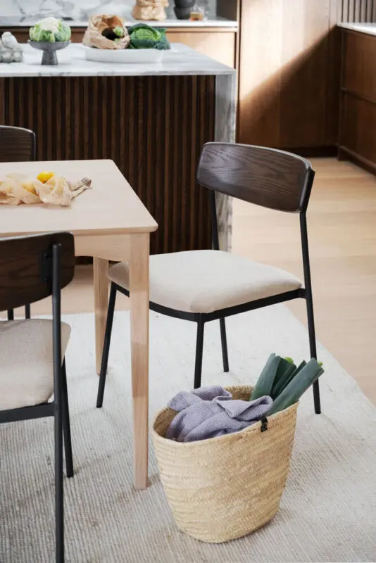 Rowico Maymont ruokailutuoli, ruskea - Image 4