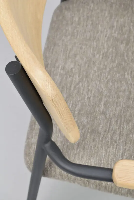 Rowico Maymont ruokailutuoli käsinojilla, tammi - Image 3