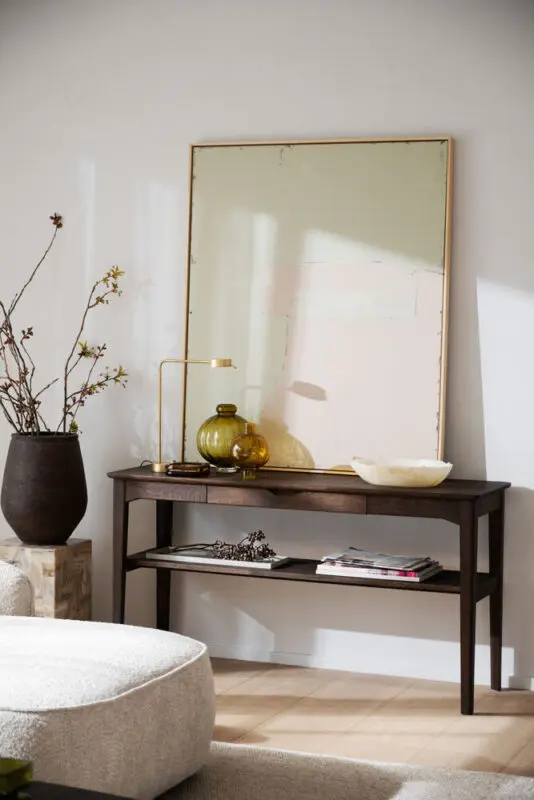 Rowico Markham sivupöytä, ruskea - Image 4