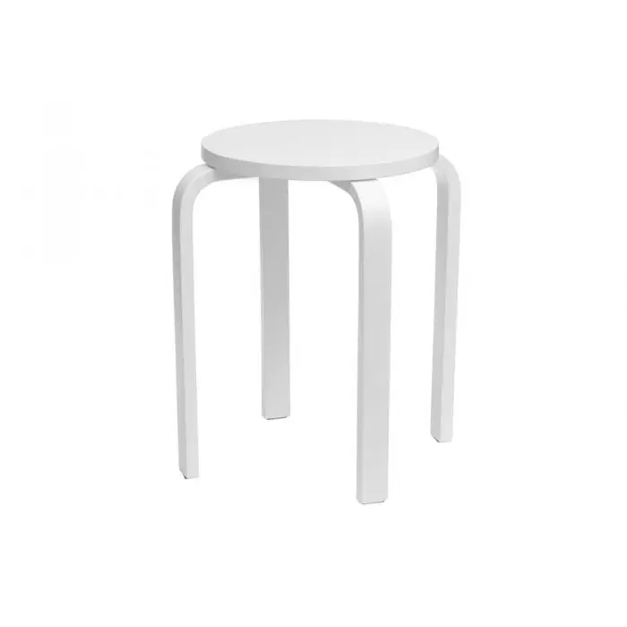 Taivutejakkara pinottava valkoinen