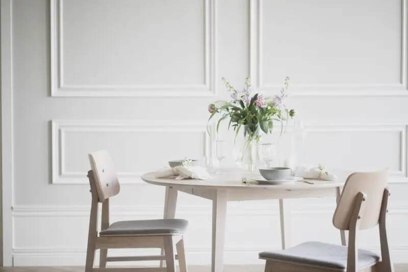 Rowico Nagano ruokailutuoli, valkopesty tammi - Image 8