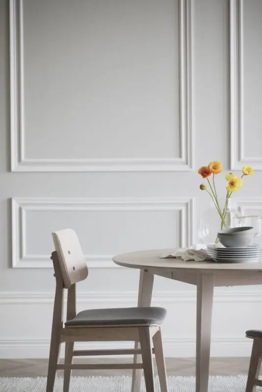 Rowico Nagano ruokailutuoli, valkopesty tammi - Image 9