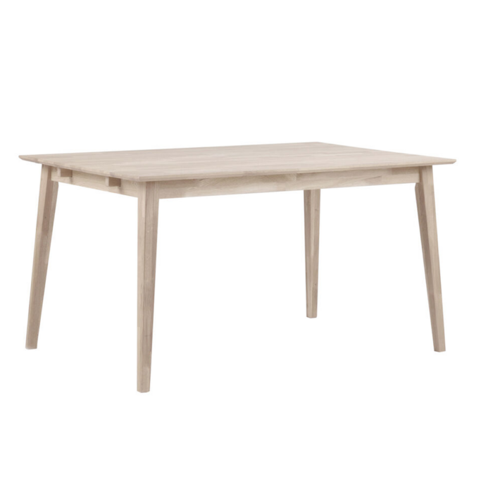 Rowico Filippa jatkettava ruokapöytä 90x140cm, valkopestytammi