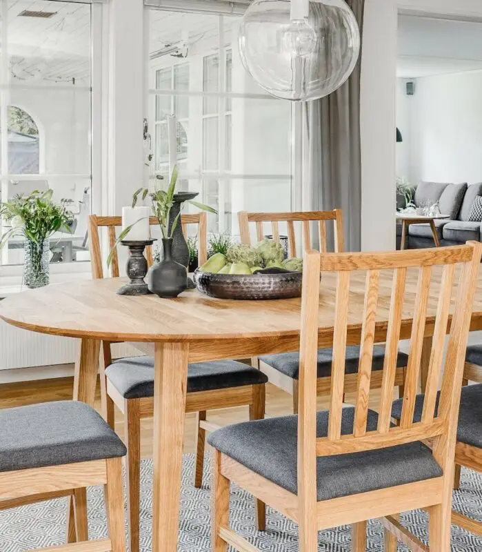 Rowico Filippa ruokatuoli, tammi - Image 3