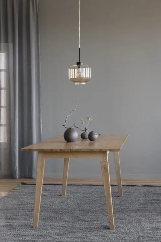 Rowico Melfort ruokapöytä 90x180cm, tammi - Image 4