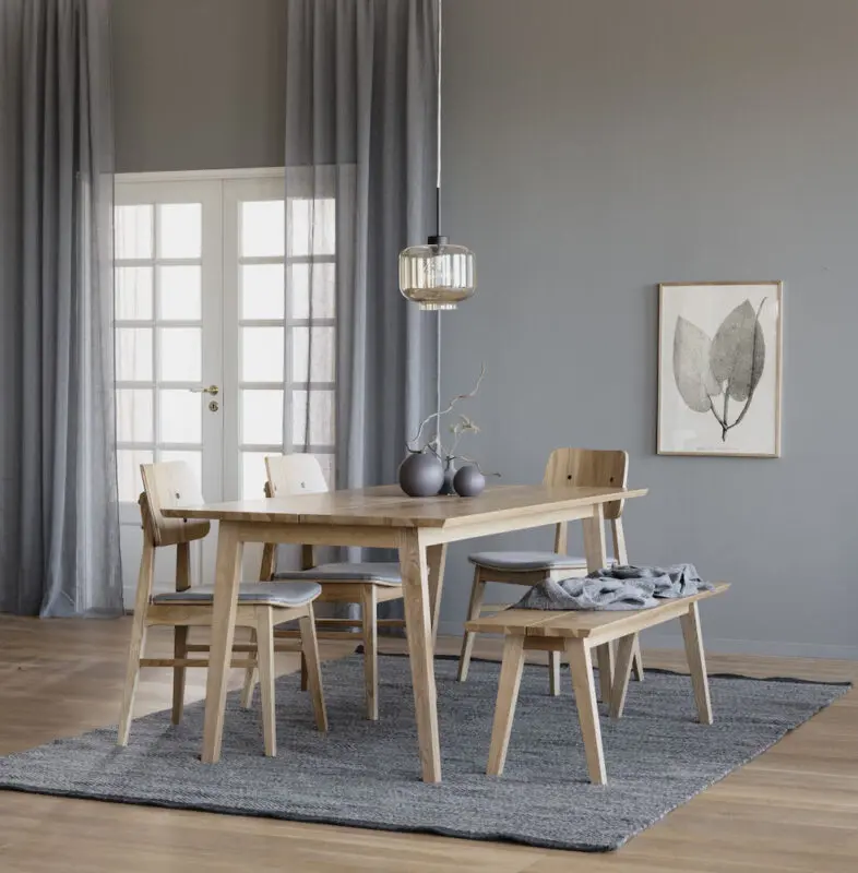 Rowico Melfort penkki 144cm, tammi - Image 5