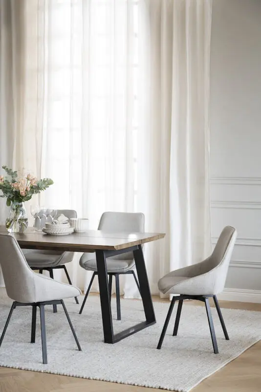 Rowico Melville lankkupöytä 95x210cm, ruskea tammi - Image 6