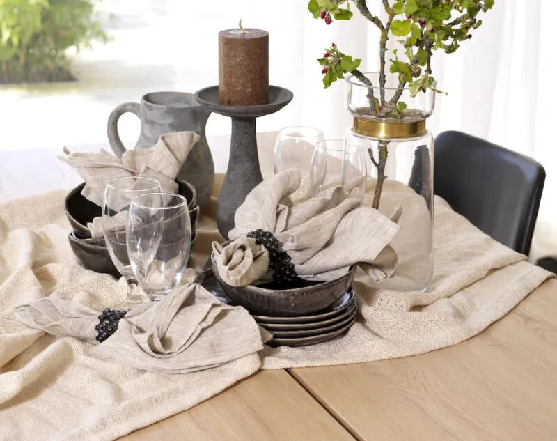 Rowico Melville lankkupöytä 95x210cm, valkopesty tammi - Image 4