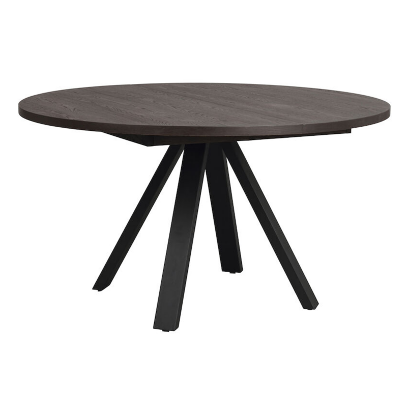 Rowico Maddock ruokapöytä Ø135cm ruskea
