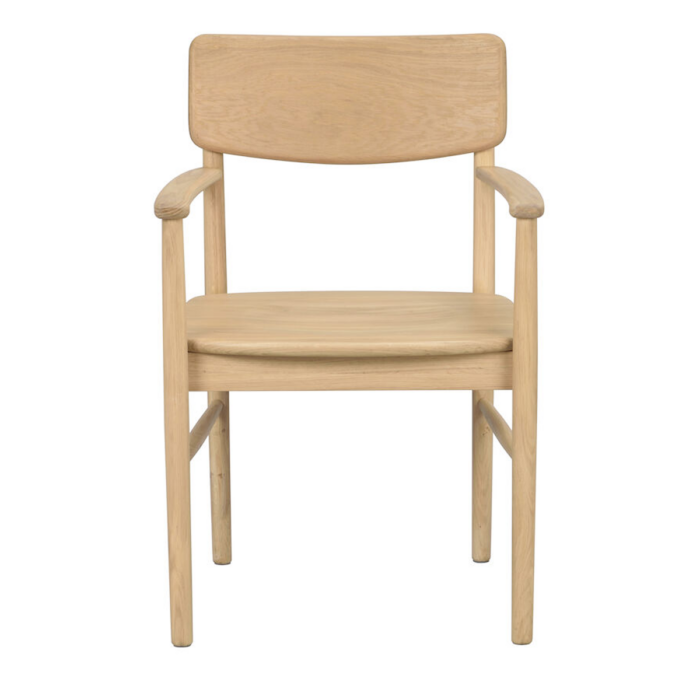Rowico Maidstone käsinojallinen ruokailutuoli, tammi