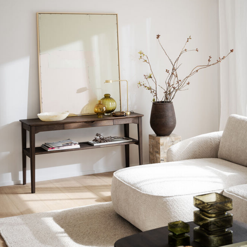 Rowico Markham sivupöytä, ruskea - Image 10