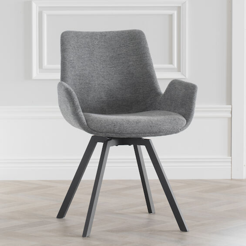 Rowico Norwell käsinojatuoli, harmaa