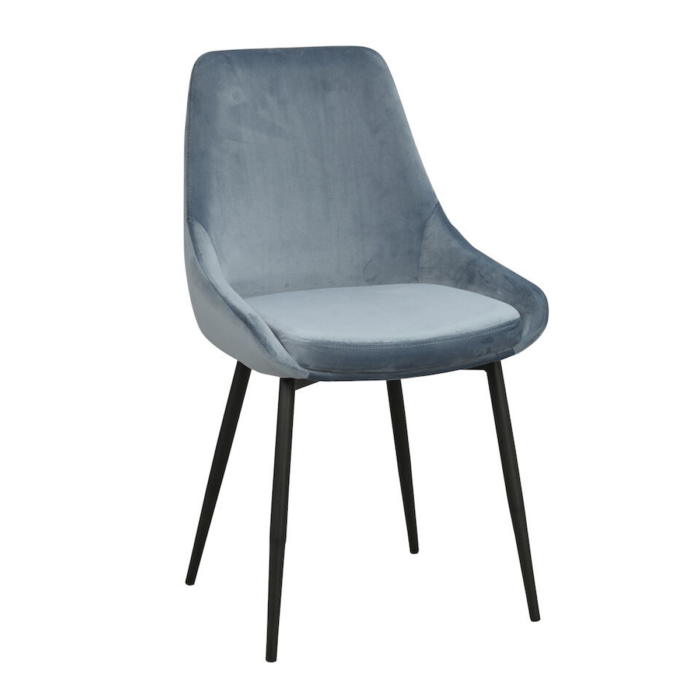 Rowico Sierra ruokailutuoli, sininen sametti