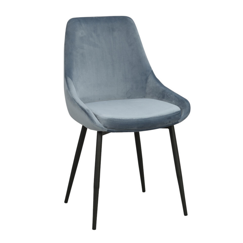 Rowico Sierra ruokailutuoli, sininen sametti