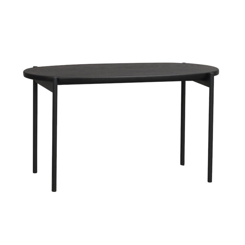 Rowico Skye ovaali sohvapöytä 80x40cm, musta