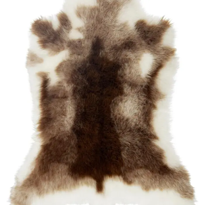 Skinnwille Reindeer rug poromatto beige-valkoinen