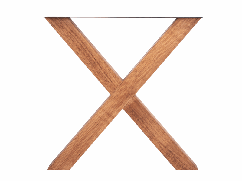 Curve lankkupöytä (tammi) 95x160cm, useita värejä ja jalkoja - Image 8