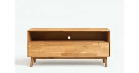 Nord 2 tv-taso tammi öljytty 120 cm