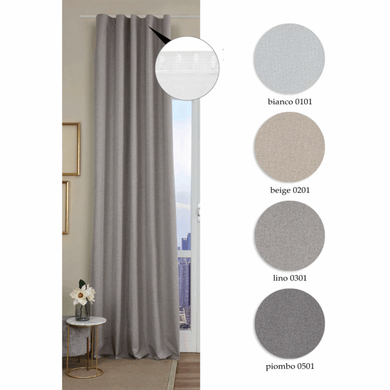 Dana pimennysverho 145x290 cm väri valkoinen