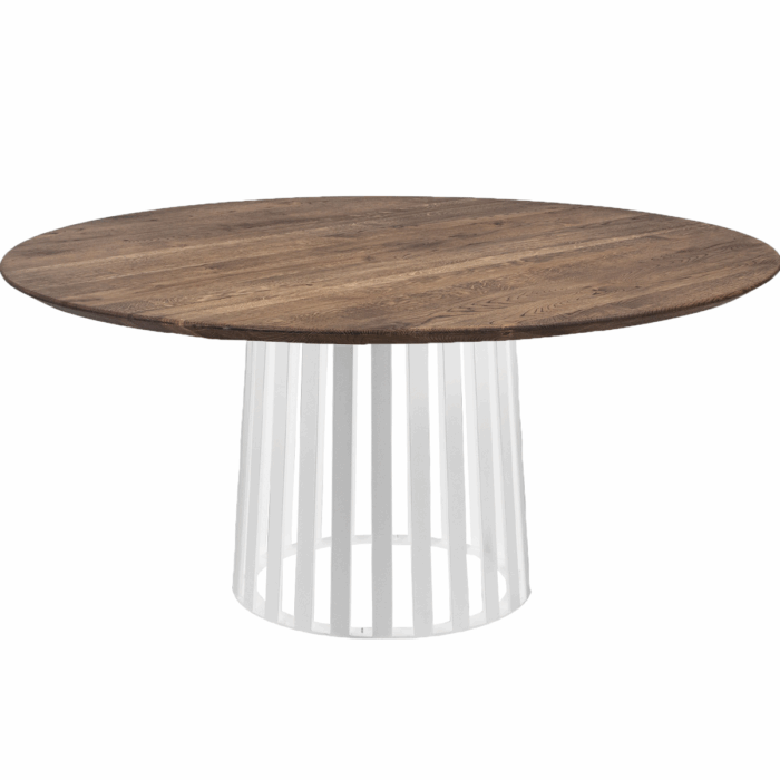 Boston pyöreä lankkupöytä tammi, halk. 128cm