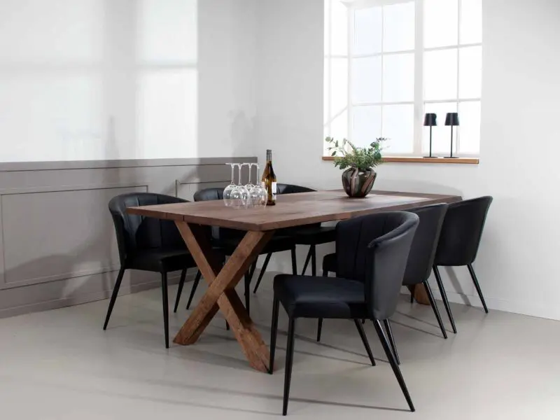 Thor ruokapöydän tuoli, musta - Image 10