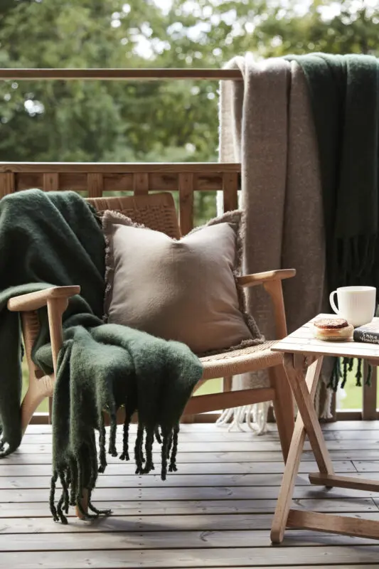 Huopa Tryggve 125x150 cm vihreä - Image 2