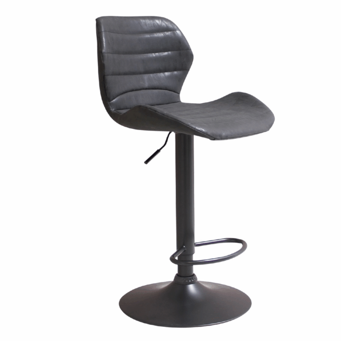 Bola baarituoli kaasujousella, musta