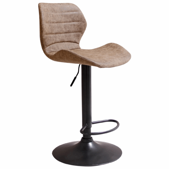 Bola baarituoli kaasujousella, ruskea