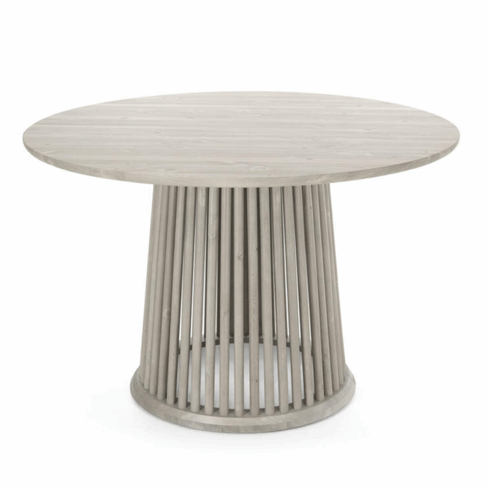 Kaisa pyöreä ruokapöytä 115cm, harmaa