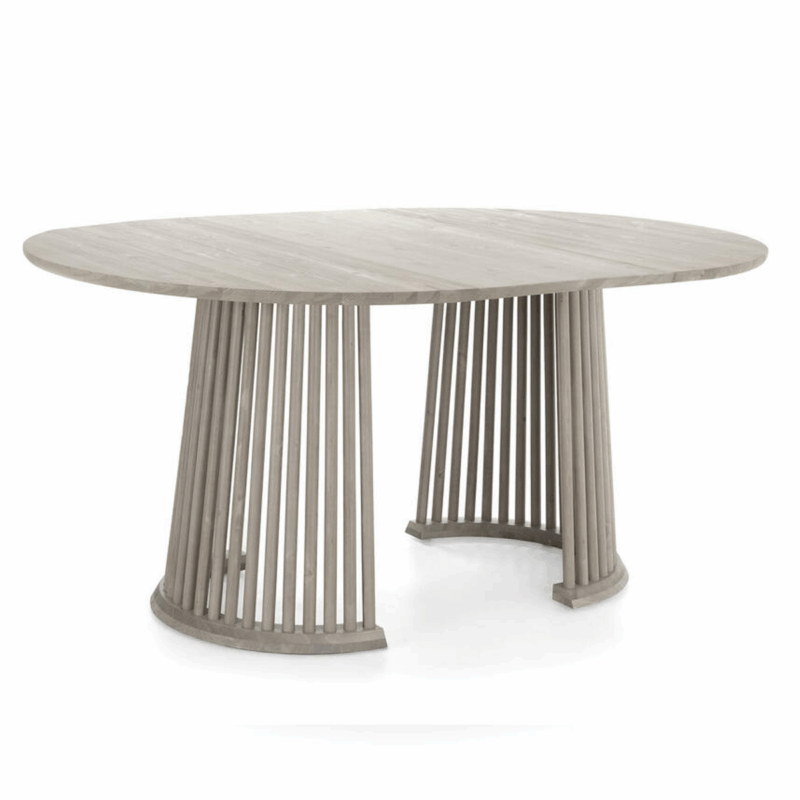 Kaisa pyöreä ruokapöytä 115cm, harmaa - Image 2