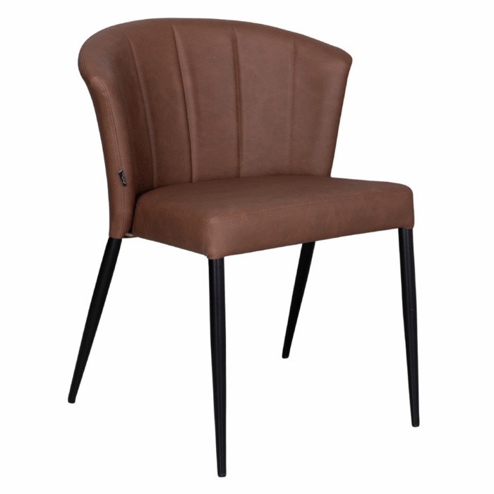 Thor ruokapöydän tuoli, konjakinruskea