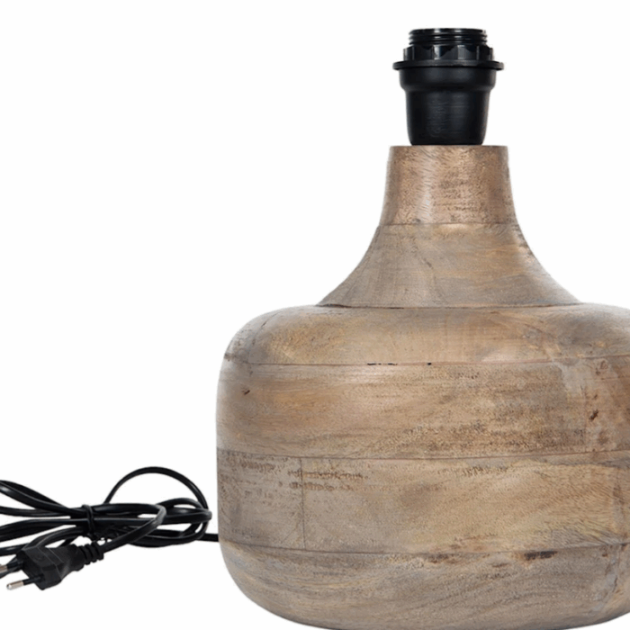 Lampunjalka Base Shape antique wood