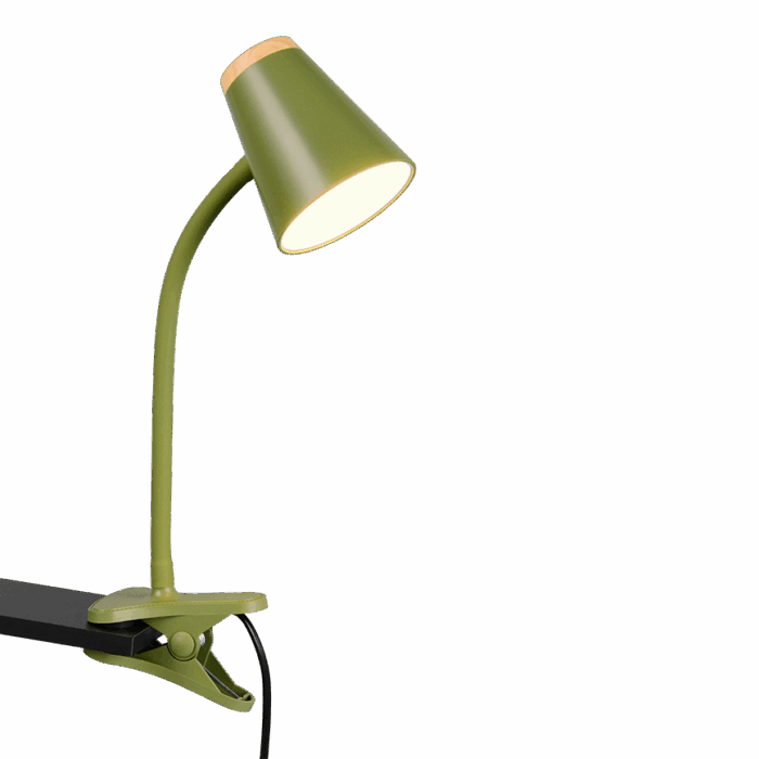 Klipsivalaisin Pongo vihreä