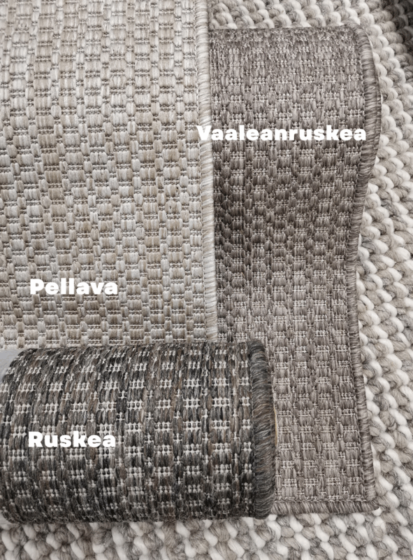 Vuono käytävämatto, vaaleanruskea - Image 4