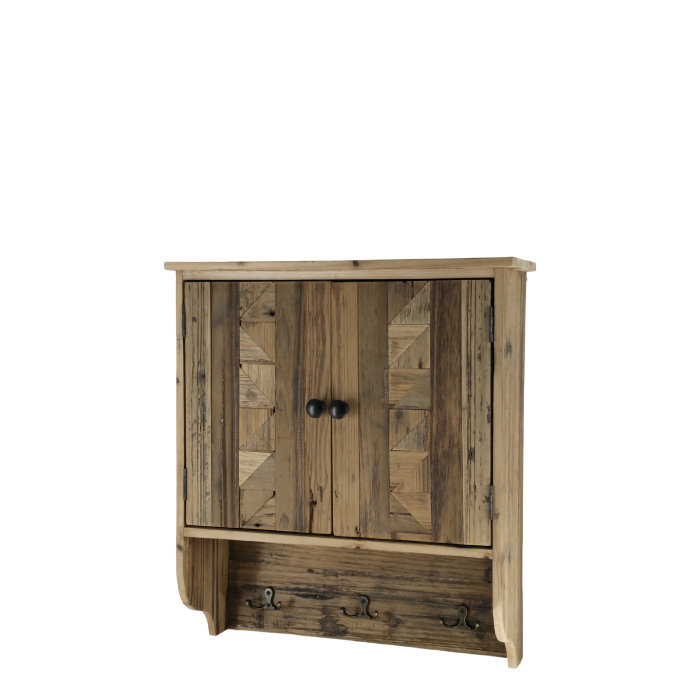 Seinäkaappi 2 ovella, 42x48x16 cm